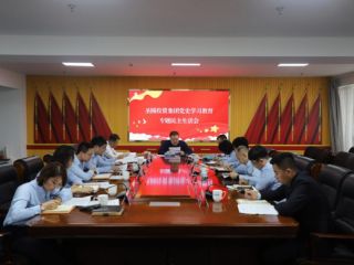 圣圓投資集團(tuán)組織召開黨史學(xué)習(xí)教育專題民主生活會